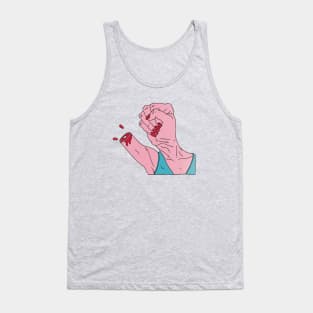 Women's March Fist Tank Top